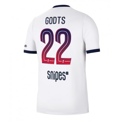Paris Saint-Germain Mika Godts #22 Vieraspaita 2026-27 Lyhythihainen